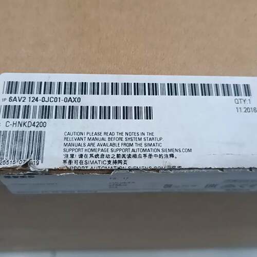 可维修6AV2124-0JC01-0AX0，正品开封，包装议价