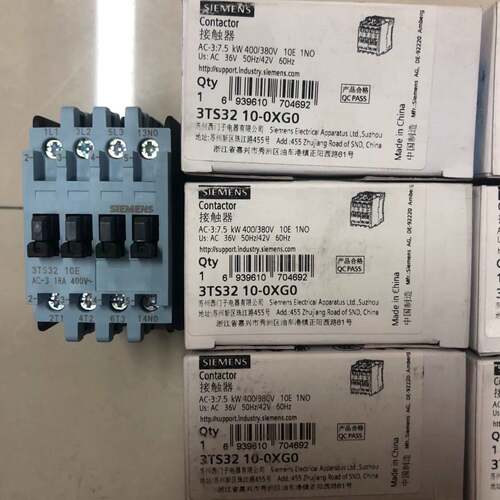 可维修3TS3210-0XG0 西门子接触器3TS32 10议价