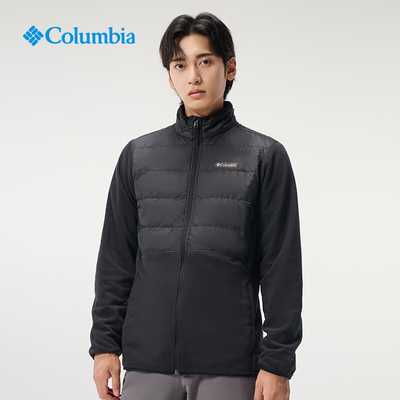 哥伦比亚秋冬新款男士抓绒衣