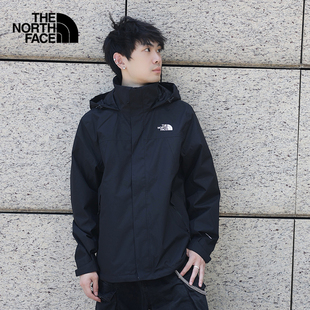 TheNorthFace北面冲锋衣男士 户外可zip防水硬壳夹克外套 秋冬新款