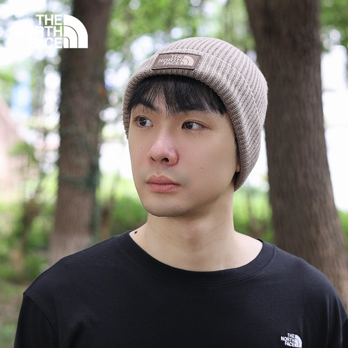 北面秋冬新款户外保暖针织帽