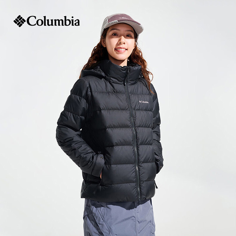Columbia哥伦比亚26秋冬女士户外650蓬拒水热能保暖羽绒服XR9869