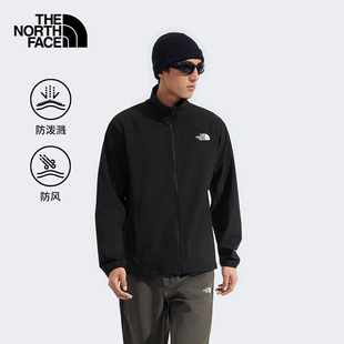 TheNorthFace北面软壳衣男士春夏新款户外可ZIP内胆外套夹克8JS6
