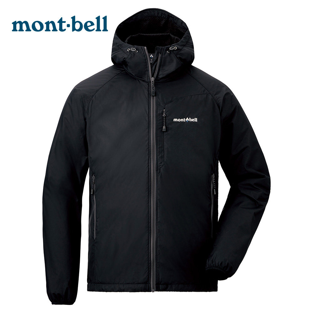 montbell蒙贝欧软壳衣夹克男士春秋户外运动连帽上衣外套1106645