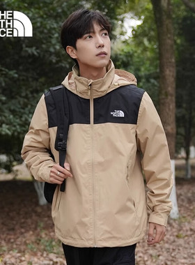 TheNorthFace北面冲锋衣男士春夏新款户外可ZIP防水透气夹克88FR