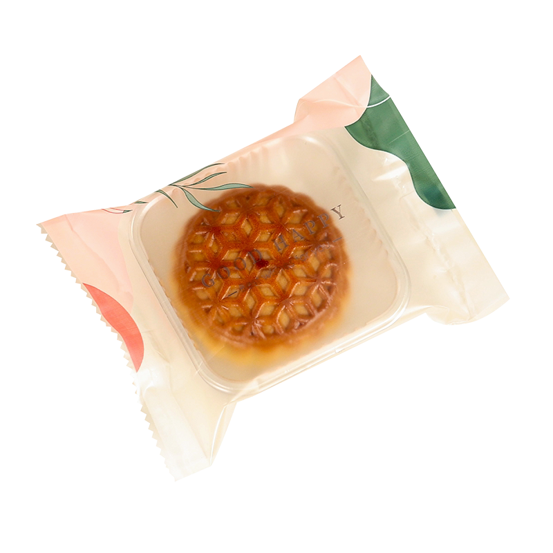 月饼带托机封包装袋自粘袋子