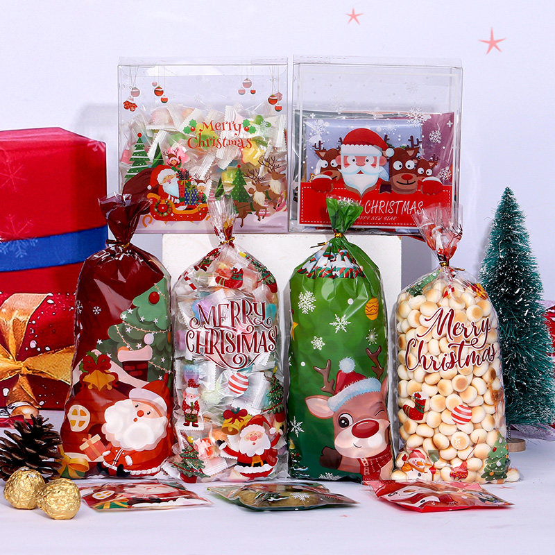 糖果包装袋新款创意扎丝袋四合一