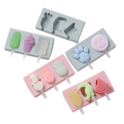 硅胶冰模卡通造型轻松脱模自DIY