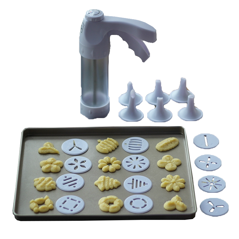 曲奇枪饼干模具 蛋糕奶油裱花枪套装 烘焙溶豆裱花工具 饼干机