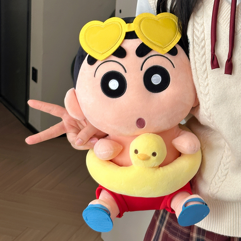 夏日蜡笔小新玩偶可爱毛绒玩具