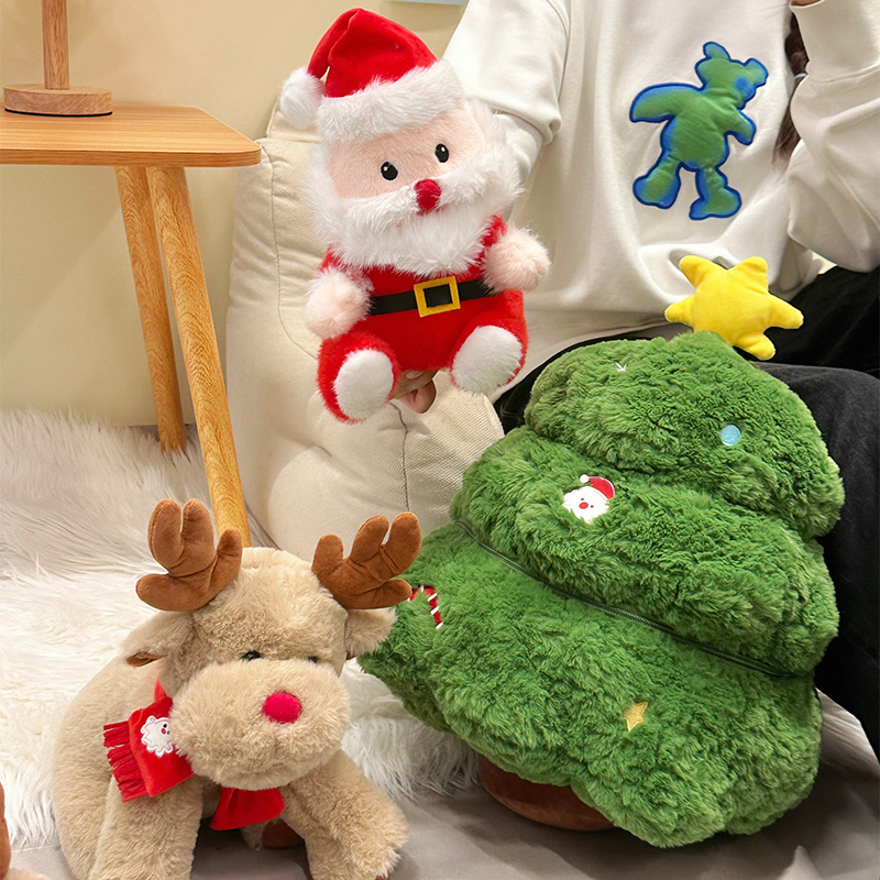 圣诞节礼物圣诞树老人玩偶