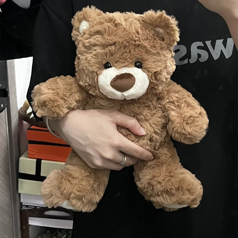 泰迪小熊战士玩偶女孩睡觉抱枕