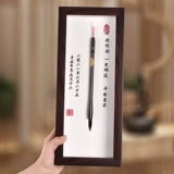 Детский сувенир, детская кисть для письма ручной работы, фоторамка для хранения пуповины, «сделай сам»