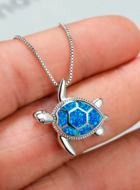 个性创意热卖爆款鲸鱼项链