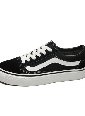 帆布鞋男女情侣2025春季新款潮鞋韩版百搭低帮休闲经典款