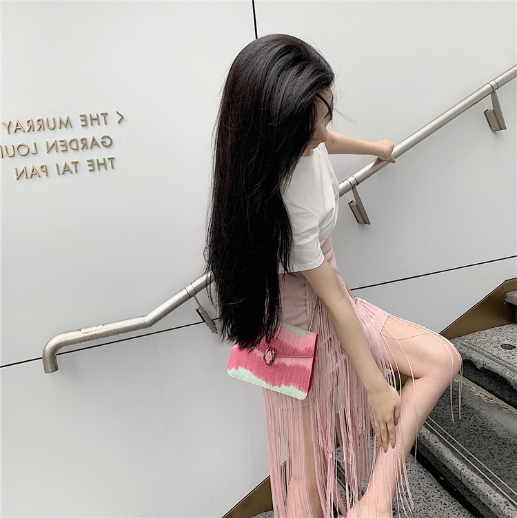 FS 芝芝桃桃味的流苏半身裙中长款a字裙高腰女夏 包臀裙w在类目 女装/女士精品, 半身裙中 - 来自Buy2taobao.com提供专业的淘宝代购服务