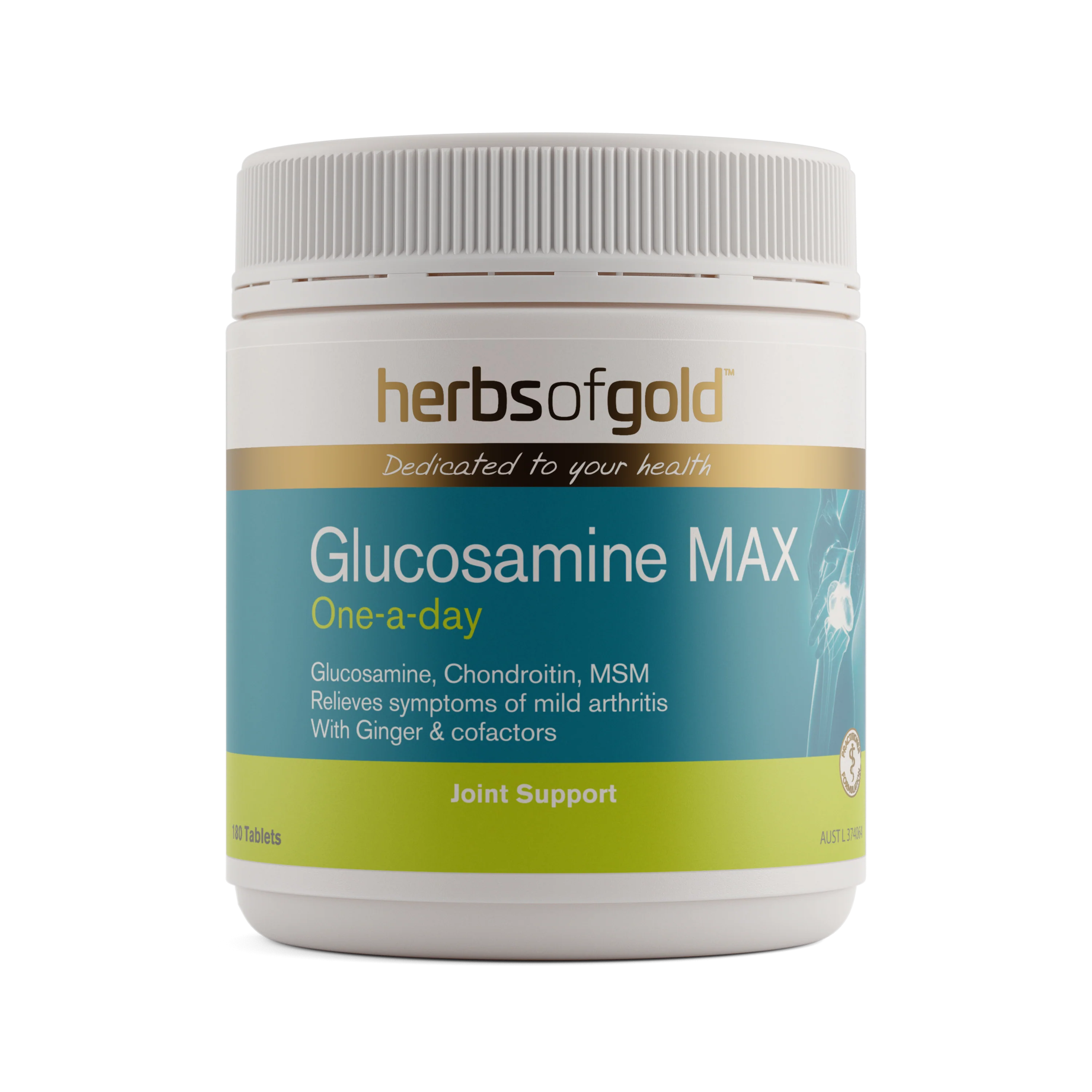 澳洲直邮Herbsofgold维骨力软骨素氨糖关节灵老人骨裂恢180粒