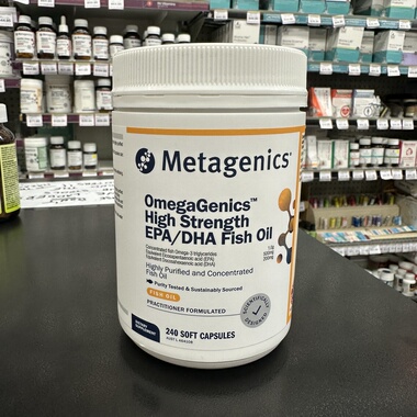 澳洲直邮麦特金尼斯Metagentics OmegaGenics 鱼油EPA DHA  240粒