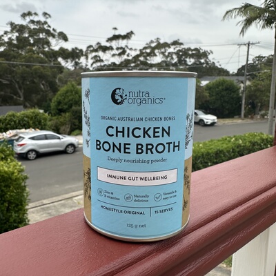 澳洲直邮Nutra Organic有机营养汤粉鸡汤原味味道
