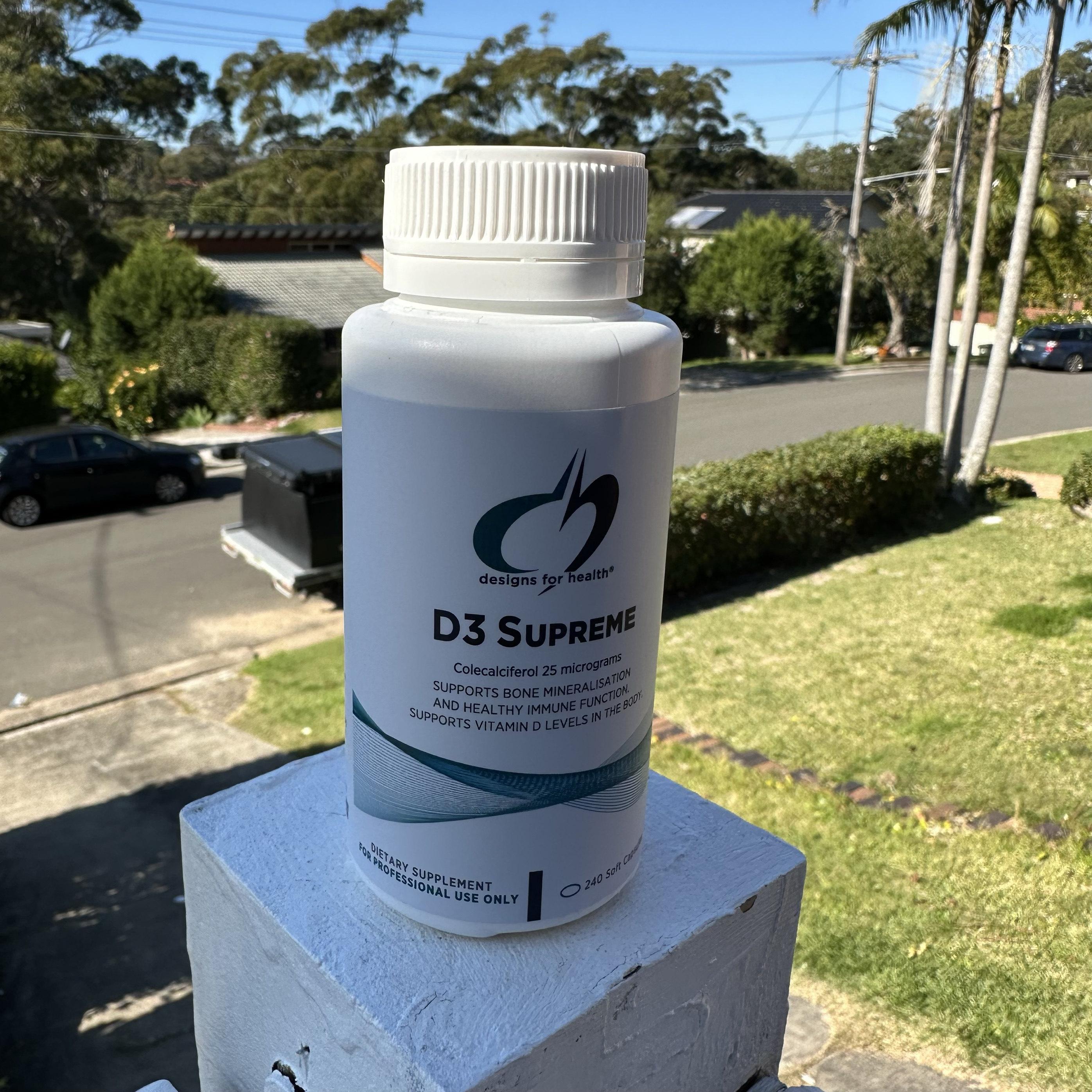 澳洲直邮DESIGNS FOR HEALTH 维生素D3 240粒1000IU