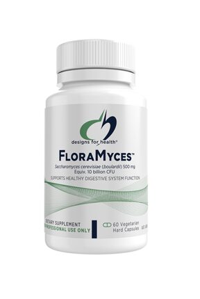 澳洲Designs For Health Flora Myces布拉酵母肠道益生菌60粒