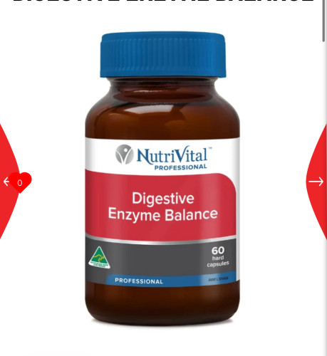 澳洲直邮 NUTRIVITAL高端PROFESSIONAL DIGESTIVE ENZYME 90粒