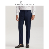 裤 十米布男士 免烫正装 藏青色黑色直筒休闲坠感小西装 西裤 商务修身