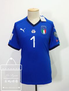 2018 世预赛 18-19 意大利 主场球衣 1号 布冯 对阵马其顿 代购