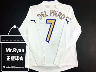 【现货】2004 欧预赛 2003-04 意大利 客场球员版球衣 7号 皮耶罗