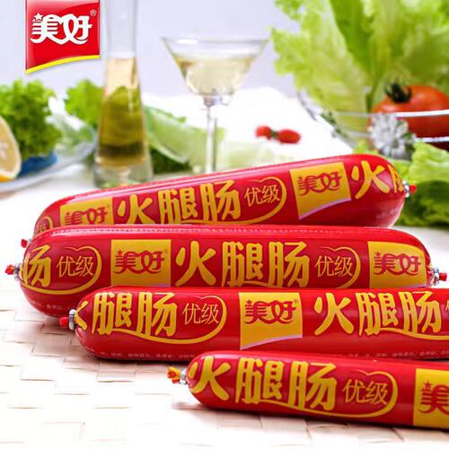 260g方便面搭档美好火腿肠