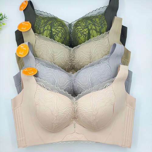 花雨伞聚拢收副乳美背C杯文胸罩