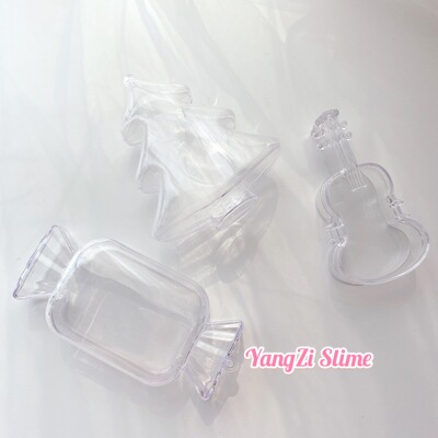 糖果小提琴吉他异形分装水晶泥