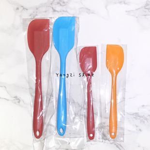 水晶泥slime搅拌工具diy 史莱姆铲刀 搅拌棒 硅胶做泥 蛋糕刮刀