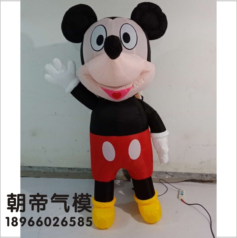 充气米奇充气米妮充气米老鼠卡通气模充气卡通充气人偶定制气拱门