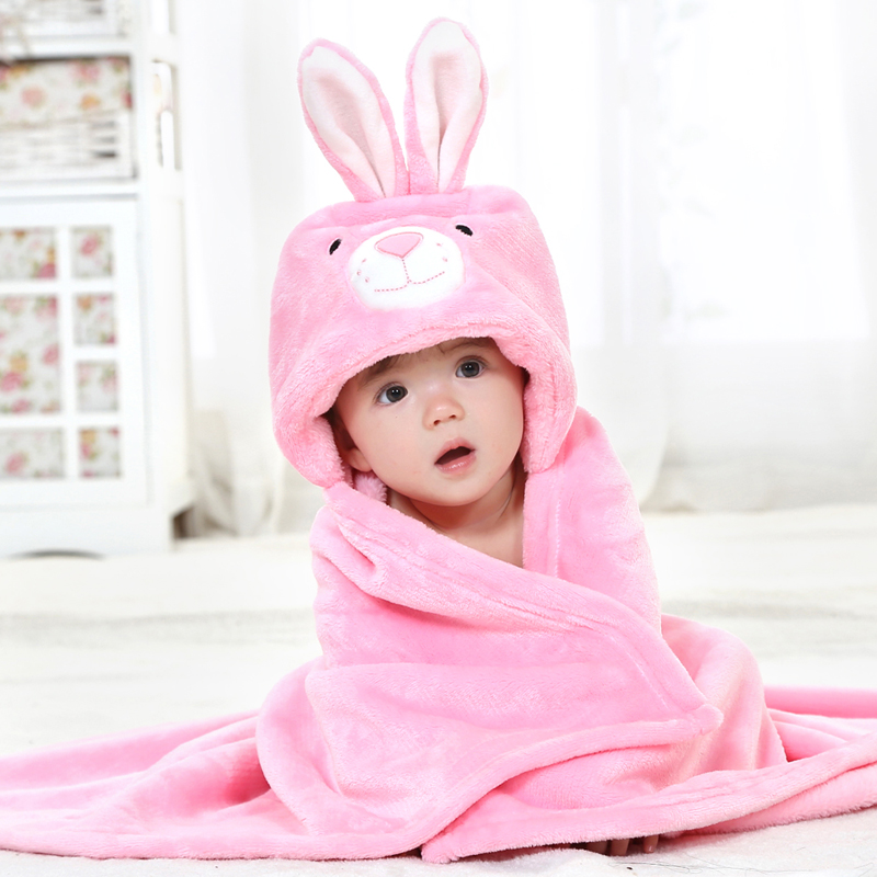 Cape pour enfant TOLO RABBIT en flanelle - Ref 2153942 Image 3