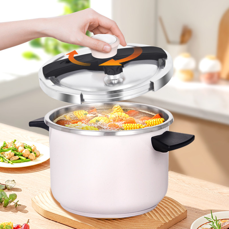 双喜304不锈钢高压锅100kpa旋转开合盖防爆型口径22cm灶具通用型,厨房/烹饪用具,压力锅/高压锅,淘宝优惠券,粉丝福利购,淘宝优惠卷