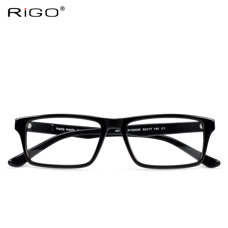 防蓝光眼镜男女方框 平光防辐射眼镜框 时尚板材近视眼镜架配成品