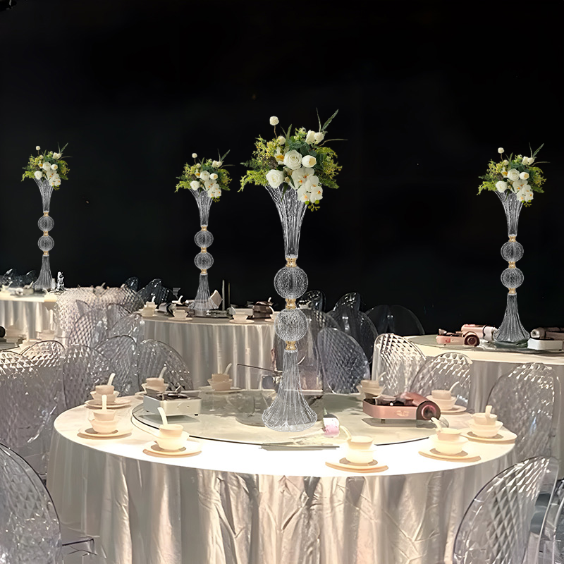 新款婚礼装饰花架透明亚克力