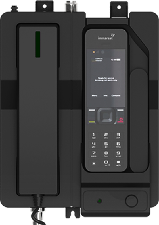 海事卫星电话二代机Isatphone2船载室内卫星座机底座中交phonecar