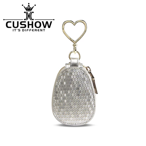 Небольшая дизайнерская кожаная ключница, маленькие универсальные ключи от машины, сумка-органайзер, из натуральной кожи