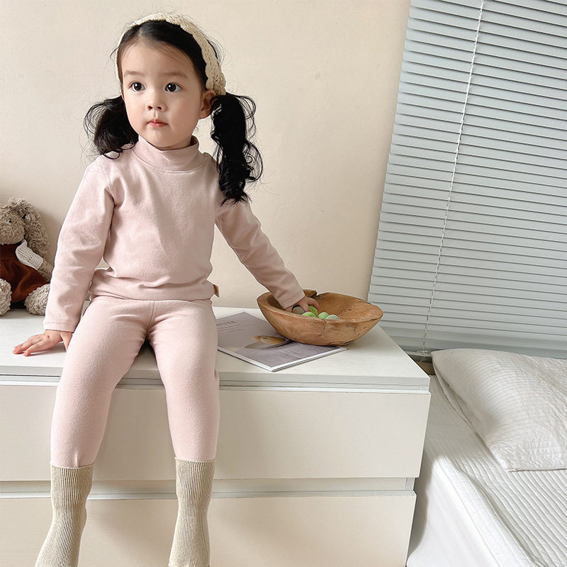 儿童秋衣秋裤居家秋冬宝宝中高领男童女童打底衫加厚保暖内衣套装,童装/婴儿装/亲子装,内衣套装,淘宝优惠券,粉丝福利购,淘宝优惠卷