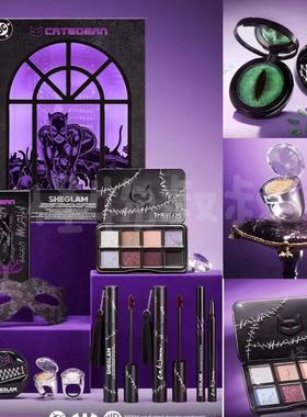 现货sheglam猫女系列联名catwomen戒指高光变色猫眼腮红膏染唇液