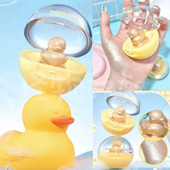 sheglam小黄鸭3D立体高光夏季 限定梦幻泡泡浴可爱水光肌珠光提亮