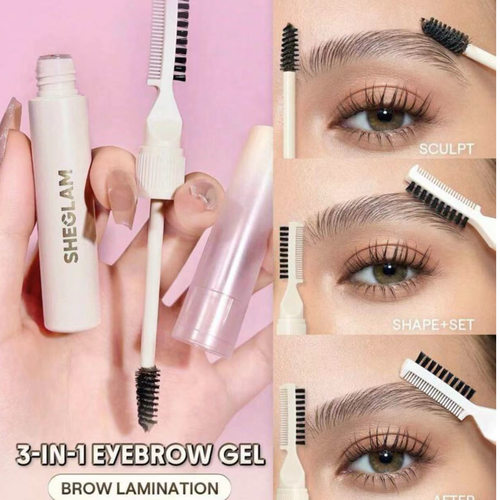 现货sheglam双头野生眉胶带刷