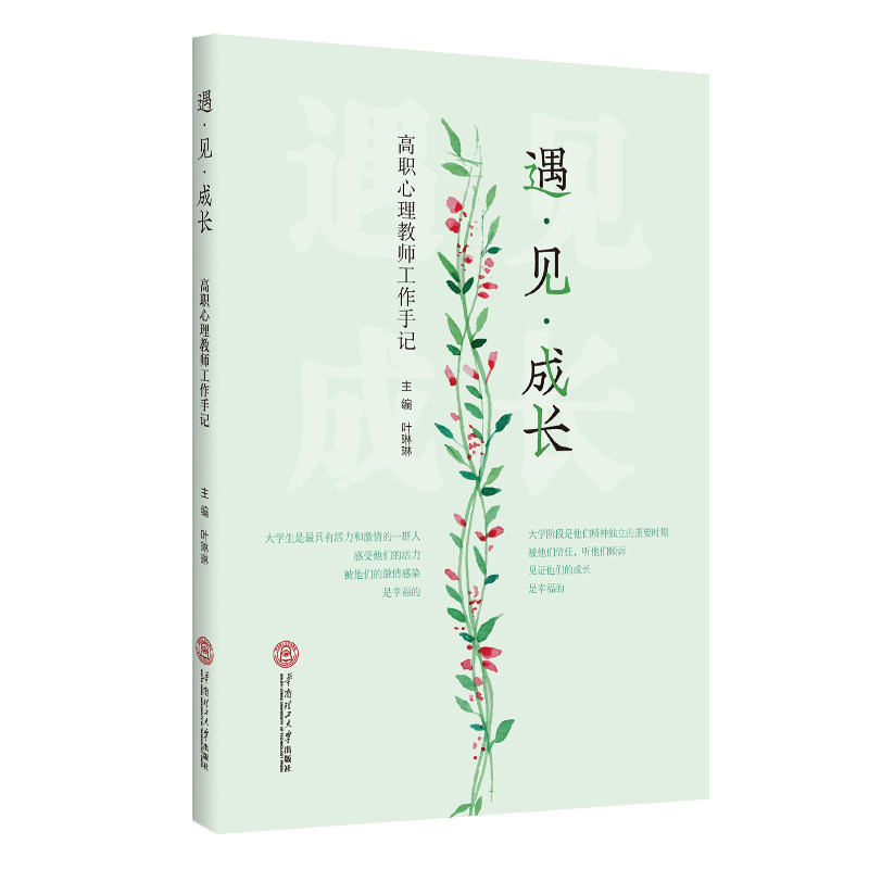 正版图书遇·见·成：职心理教师工作手记叶琳琳华南理工大学出版社书籍\/杂志\/报纸//教材/教辅//社会实用教材纸质书籍图片