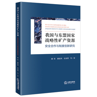 正版图书我国与东盟战略矿产资源安全合作与制度创新研究廖欣 廖凌风 史亚博等著法律出版社战略管理纸质书籍