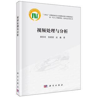 图书视频处理与分析 总主编 新一代人工智能理论技术及应用丛书黄凯奇 赵鑫 衍科学 陈晓棠 正版