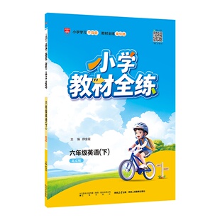 正版图书2026春 小学教材全练 六年级 6年级 英语下 北京课改版薛金星辽海出版社小学教辅纸质书籍