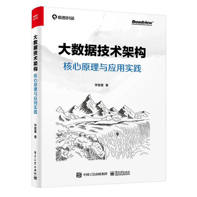 正版图书大数据技术架构(核心原理与应用实践)李智慧电子工业出版社9787121414183