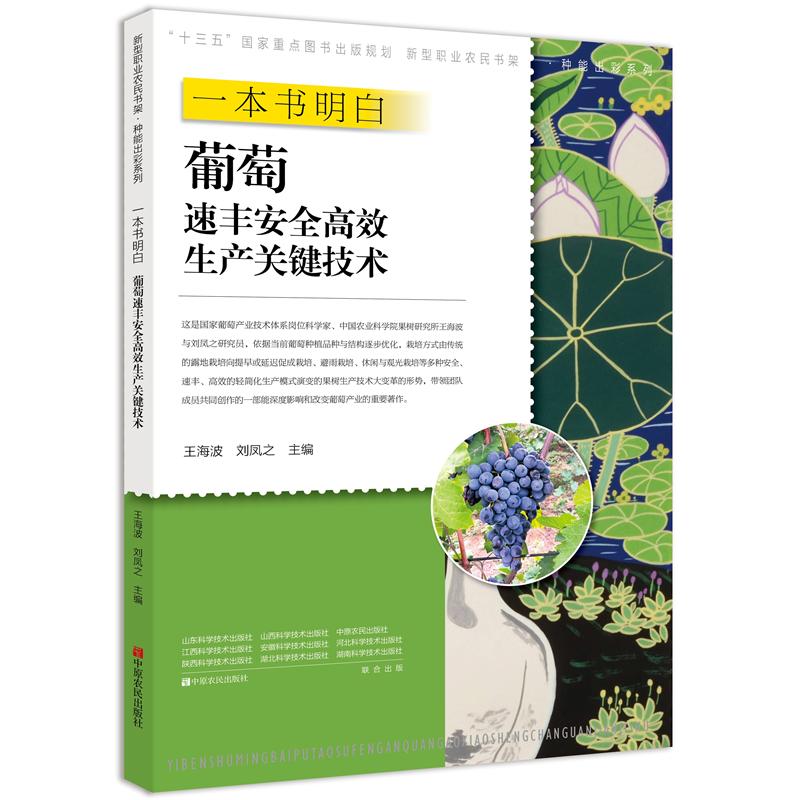 正版图书一本书明白葡萄速丰安高生产关键技术王海波 刘凤之中原农民出版社书籍\/杂志\/报纸/工业/农业技术/农业/农业基础科学图片